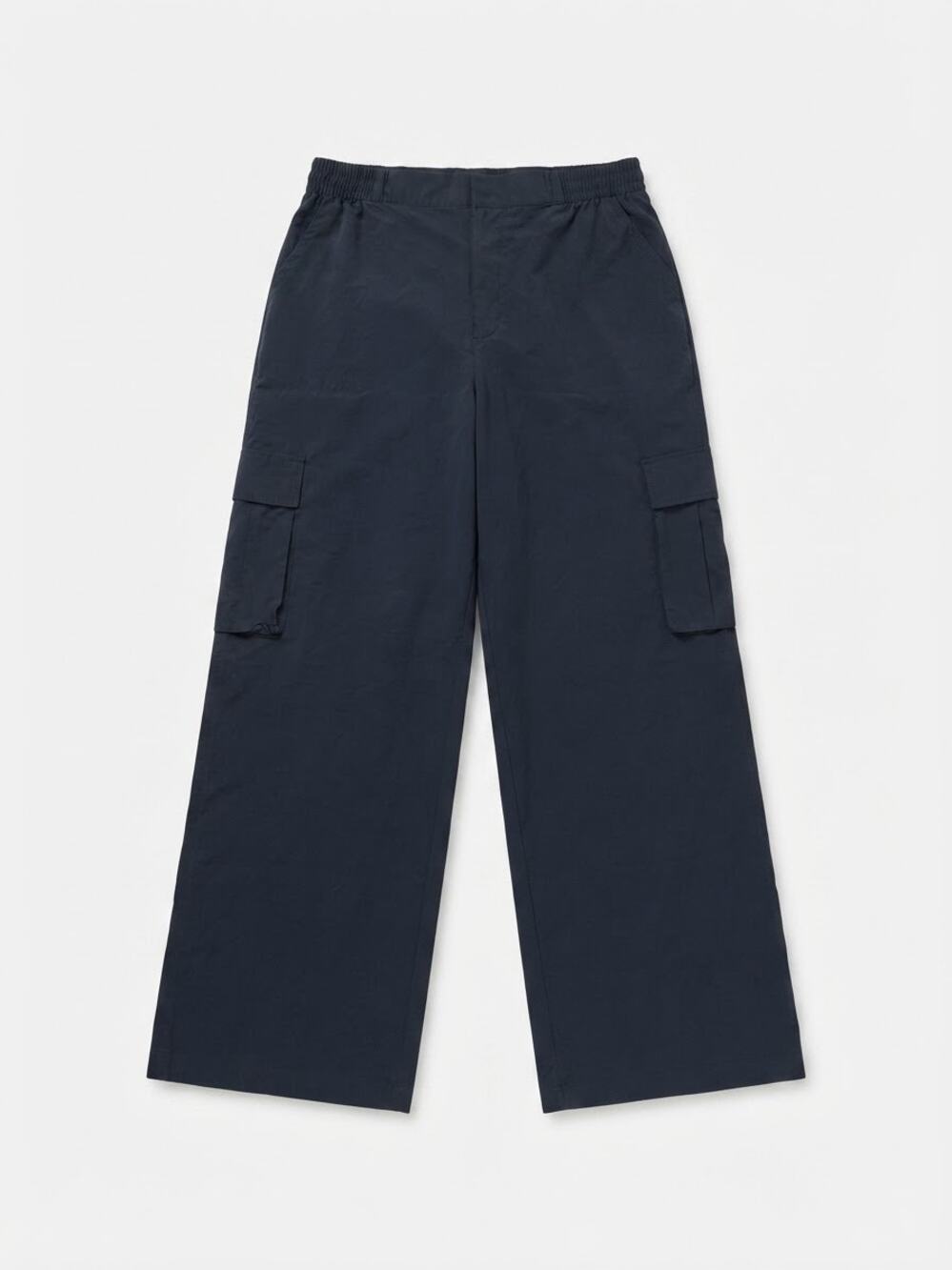 Offline by Aerie Black Cargo Pants Large L Wide Leg Utility Athleisure Y2K Comfy